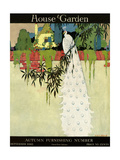 House & Garden Cover - September 1919 Giclee-trykk av H. George Brandt