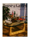 House & Garden Cover - July 1945 Lámina giclée por John Rawlings House & Garden Cover - July 1945 Lámina giclée por John Rawlings