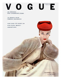Vogue Cover - November 1951 Lámina giclée de primera calidad por Clifford Coffin