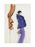 Vogue - April 1935 Lámina giclée de primera calidad por Christian Berard