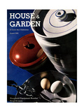 House & Garden Cover - August 1935 Giclee-trykk av Anton Bruehl House & Garden Cover - August 1935 Giclee-trykk av Anton Bruehl