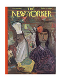 The New Yorker Cover - August 25, 1962 Giclee-trykk av Ludwig Bemelmans The New Yorker Cover - August 25, 1962 Giclee-trykk av Ludwig Bemelmans