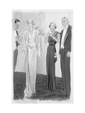 Vogue - September 1935 Giclee-trykk av Eduardo Garcia Benito Vogue - September 1935 Giclee-trykk av Eduardo Garcia Benito