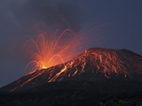 Vulcanian Eruption of Anak Krakatau Volcano, Sunda Strait, Java, Indonesia Photographic Print by  Stocktrek Images