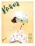 Vogue Cover - June 1935 Giclee-trykk av Christian Berard