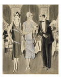 Vogue - June 1928 Giclee-trykk av William Bolin