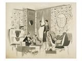 Vogue - September 1928 Giclee-trykk av William Bolin