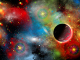 Artist's Concept Illustrating Our Beautiful Cosmic Universe Photographic Print by  Stocktrek Images