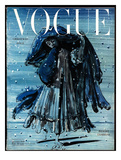 Vogue Cover - December 1948 Giclee-trykk av Eugene Berman Vogue Cover - December 1948 Giclee-trykk av Eugene Berman