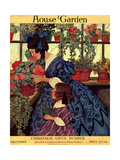 House & Garden Cover - December 1915 Giclee-trykk av Ethel Franklin Betts Baines