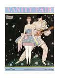 Vanity Fair Cover - August 1928 Lámina giclée por Georges Lepape
