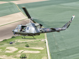 An Italian Air Force AB-212ICO Helicopter in Flight over France Lámina fotográfica por Stocktrek Images