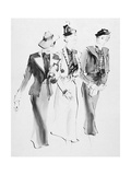 Vogue - February 1936 Giclee-trykk av René Bouét-Willaumez