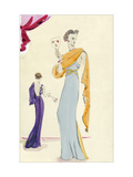 Vogue - October 1935 Lámina giclée de primera calidad por Christian Berard