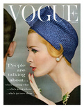 Vogue Cover - April 1959 Lámina giclée de primera calidad por Richard Rutledge