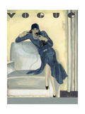 Vogue - April 1929 Gicleetryck av Pierre Mourgue Vogue - April 1929 Gicleetryck av Pierre Mourgue