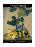 House & Garden Cover - July 1918 Giclee-trykk av H. George Brandt