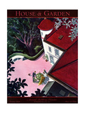 House & Garden Cover - January 1930 Giclee-trykk av Walter Buehr House & Garden Cover - January 1930 Giclee-trykk av Walter Buehr
