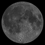 Mosaic of the Lunar Nearside Photographic Print by  Stocktrek Images