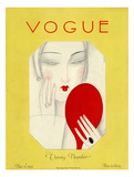 Vogue Cover - November 1925 Giclee-trykk av Eduardo Garcia Benito Vogue Cover - November 1925 Giclee-trykk av Eduardo Garcia Benito