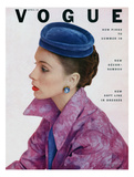 Vogue Cover - April 1952 Lámina giclée de primera calidad por John Rawlings Vogue Cover - April 1952 Lámina giclée de primera calidad por John Rawlings