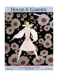 House & Garden Cover - March 1928 Lámina giclée por Georges Lepape