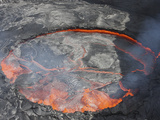 Lava Lake, Erta Ale Volcano, Danakil Depression, Ethiopia Photographic Print by  Stocktrek Images