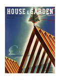 House & Garden Cover - March 1936 Giclee-trykk av Joseph Binder