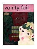 Vanity Fair Cover - October 1929 Lámina giclée por Georges Lepape