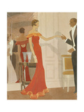 Vogue - December 1933 Giclee-trykk av Eduardo Garcia Benito Vogue - December 1933 Giclee-trykk av Eduardo Garcia Benito