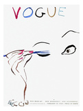 Vogue Cover - February 1935 Lámina giclée de primera calidad por Carl 