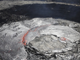 Overflowing Lava Lake in Pit Crater, Erta Ale Volcano, Afar Region, Danakil Depression, Ethiopia Photographic Print by  Stocktrek Images