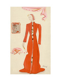 Vogue - October 1935 Giclee-trykk av Christian Berard