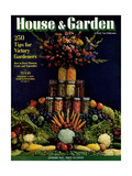 House & Garden Cover - January 1943 Giclee-trykk av Fredrich Baker House & Garden Cover - January 1943 Giclee-trykk av Fredrich Baker