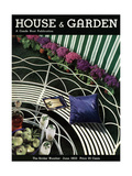 House & Garden Cover - June 1933 Giclee-trykk av Anton Bruehl House & Garden Cover - June 1933 Giclee-trykk av Anton Bruehl