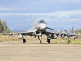 A Eurofighter 2000 Typhoon of the Italian Air Force Photographic Print by  Stocktrek Images