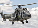 A Eurocopter AS332 Super Puma Helicopter of the Brazilian Navy Photographic Print by  Stocktrek Images