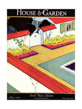 House & Garden Cover - July 1924 Giclee-trykk av H. George Brandt