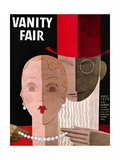 Vanity Fair Cover - December 1930 Giclee-trykk av Eduardo Garcia Benito Vanity Fair Cover - December 1930 Giclee-trykk av Eduardo Garcia Benito