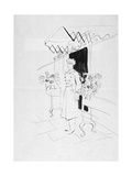 Vogue - January 1935 Giclee-trykk av René Bouét-Willaumez