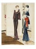 Vogue - September 1934 Giclee-trykk av René Bouét-Willaumez