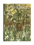 The New Yorker Cover - March 24, 1951 Giclee-trykk av Ludwig Bemelmans The New Yorker Cover - March 24, 1951 Giclee-trykk av Ludwig Bemelmans