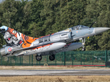 A French Air Force Mirage 2000 Lands on the Runway at Kleine Brogel Air Base, Belgium Photographic Print by  Stocktrek Images