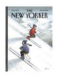 The New Yorker Cover - January 24, 2000 Giclee-trykk av Harry Bliss The New Yorker Cover - January 24, 2000 Giclee-trykk av Harry Bliss
