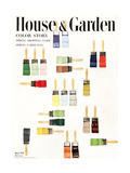 House & Garden Cover - March 1951 Lámina giclée por Herbert Matter House & Garden Cover - March 1951 Lámina giclée por Herbert Matter