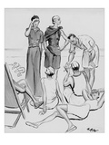 Vogue - December 1929 Giclee-trykk av René Bouét-Willaumez