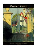 House & Garden Cover - November 1918 Giclee-trykk av H. George Brandt