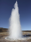 Eruption of Strokkur Geysir, Iceland Photographic Print by  Stocktrek Images