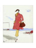 Vogue - May 1935 Lámina giclée de primera calidad por Christian Berard