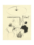 Vogue - January 1935 Giclee-trykk av René Bouét-Willaumez